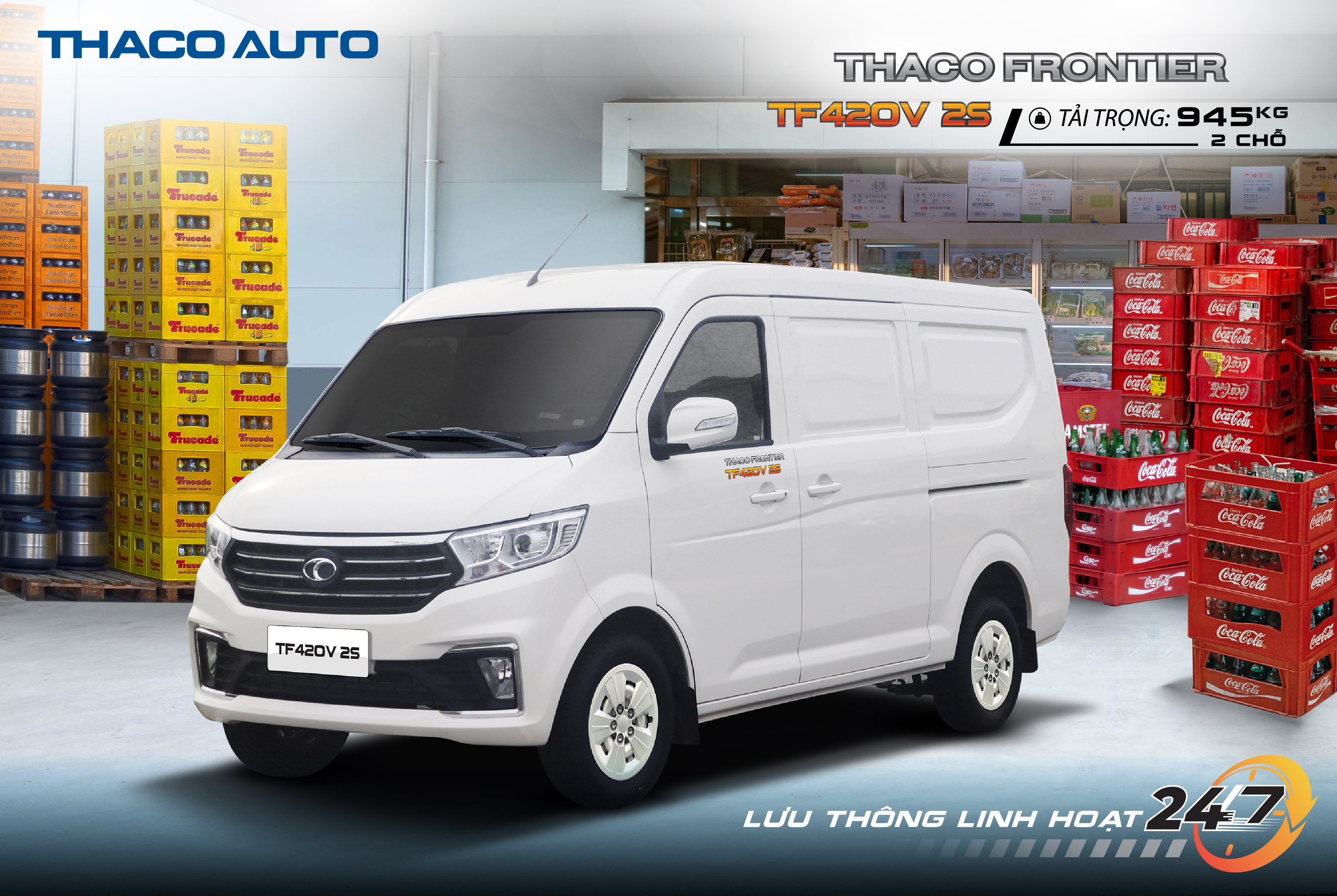 Xe Tải Van 2 chỗ TF420